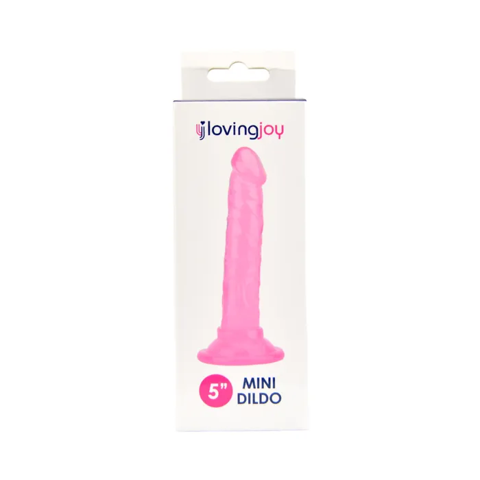 Loving Joy 5 Inch Beginners Dildo Pink Loving Joy Dildos