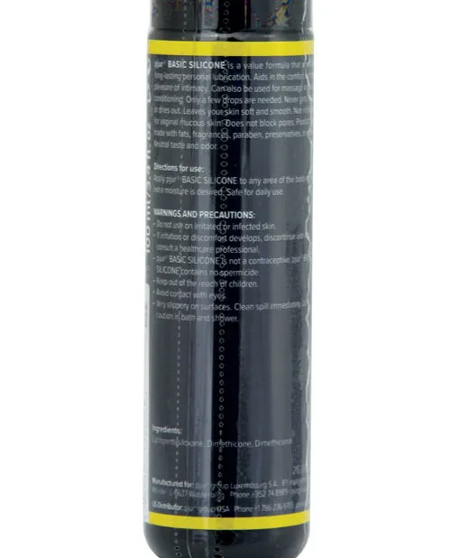 Sexual Health Wellbeing Pjur Basic Silicone Lubricant Pjur
