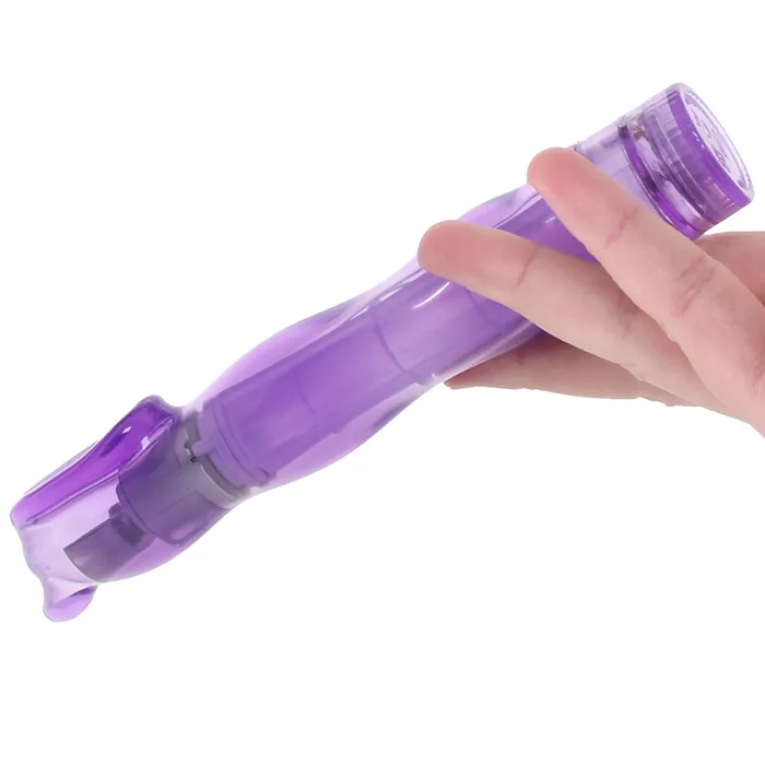 Lighted Shimmers LED Hummer Vibe in Purple CalExotics Vibrators