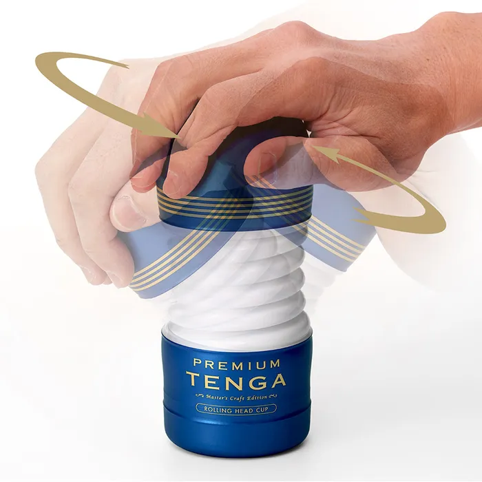TENGA STORE EUROPE Male Sex Toys PREMIUM TENGA ROLLING HEAD CUP